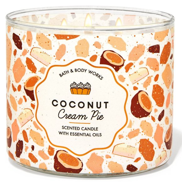 Bath & Body Works | Accents | Bath Body Works Coconut Cream Pie Candle ...